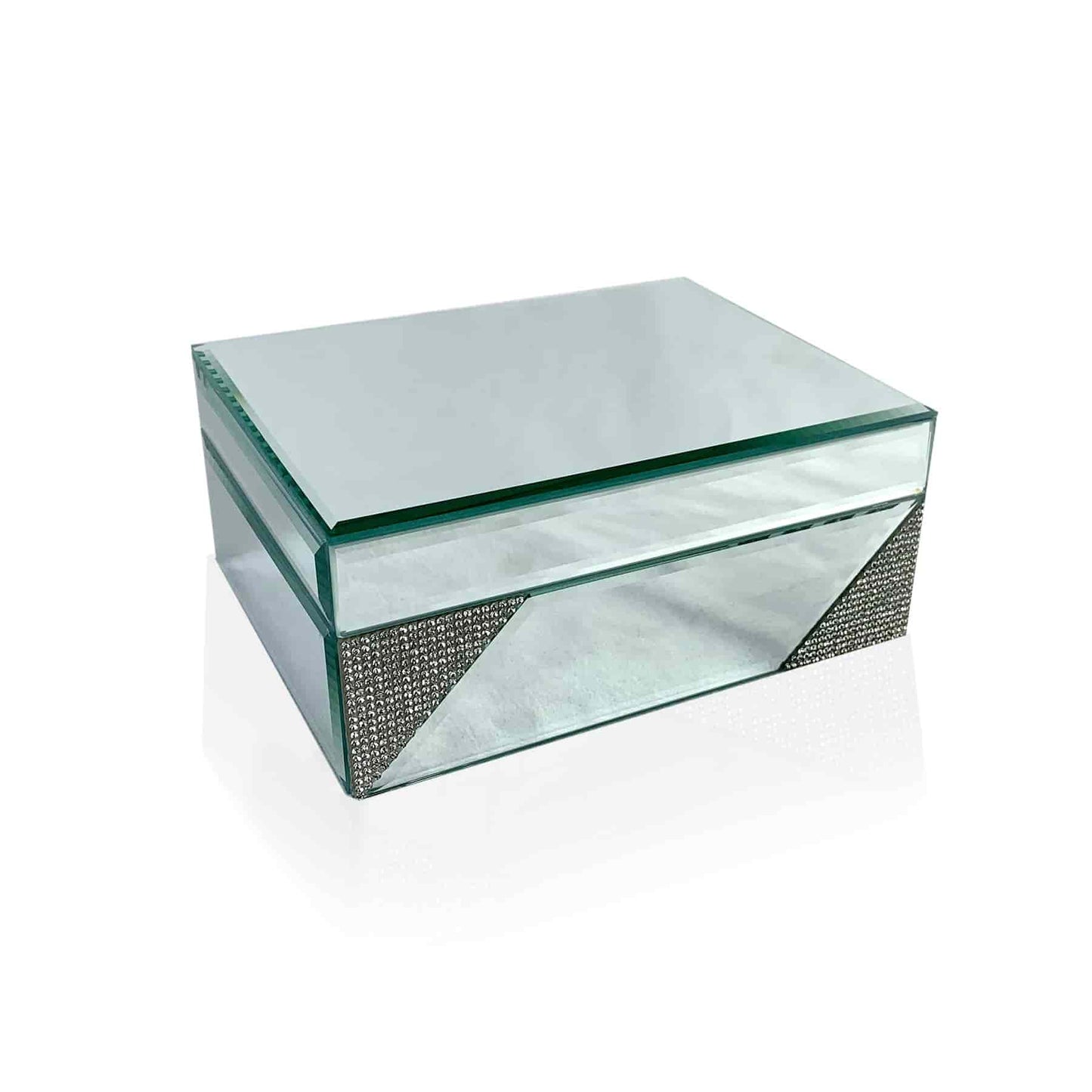 Boite en miroir avec brillants