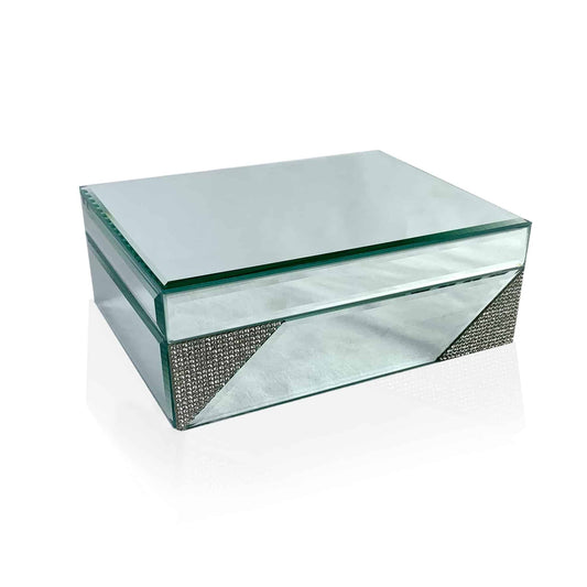 Boite en miroir avec brillants