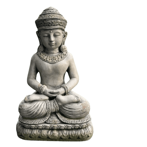 Bouddha méditation statue