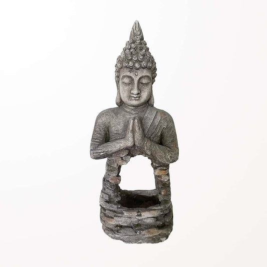 Bouddha prieur pot à plante