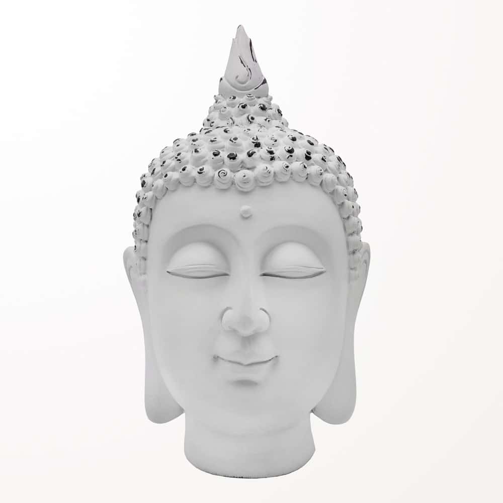 Bouddha tête blanche