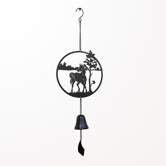 Carillon cheval en métal