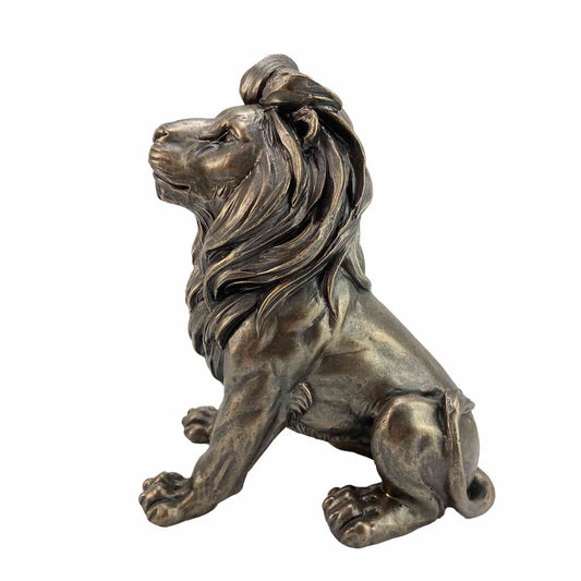 Figurine lion en résine