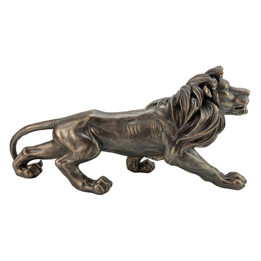 Figurine lion en résine