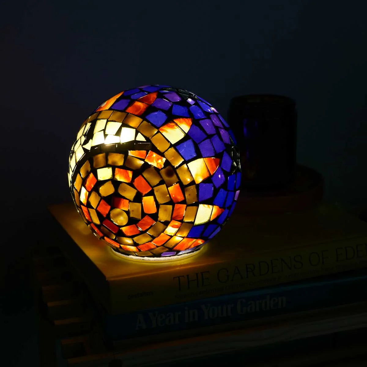 Globe lumineux LED Flora