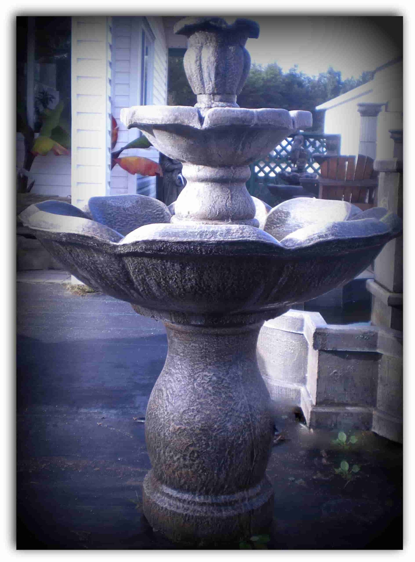 Fontaine annabelle en béton