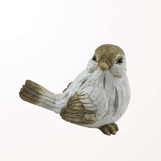 Oiseau faux bois sculpté